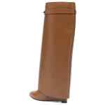 Givenchy Shark Pinch Leather Boots