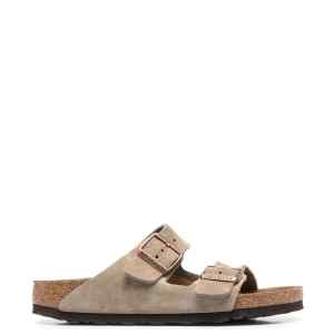 Birkenstock Arizona Suede sandal.