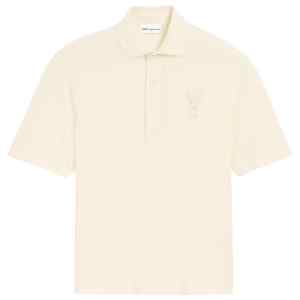 Ami Paris Ami De Coeur cotton polo shirt
