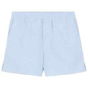 Ami Paris Striped cotton shorts