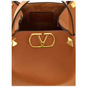 Valentino Garavani VLogo embellished leather shoulder bag
