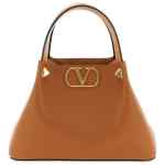 Valentino Garavani VLogo embellished leather shoulder bag