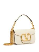 Valentino Garavani Alltime Grainy Calfskin Shoulder Bag