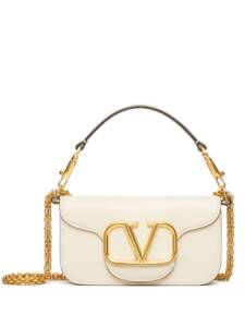 Valentino Garavani Alltime Grainy Calfskin Shoulder Bag