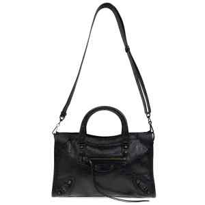 Balenciaga Le City small leather handbag