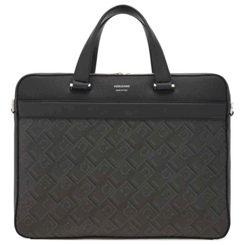 Ferragamo Monogram Briefcase