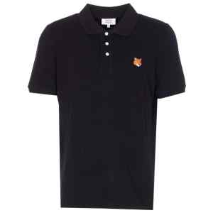 Maison Kitsuné Maison KitsunÃ© Fox Head cotton polo shirt