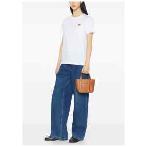 Maison Kitsuné Maison KitsunÃ© Fox Head embroidery Fox Head cotton t-shirt