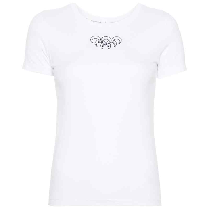190166693-ss26-marineserre-wtt012acjer0008wh10 Marine Serre Moon cotton t-shirt