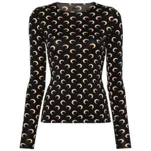 Marine Serre Moon crewneck top