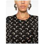 Marine Serre Moon crewneck top