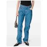 Marine Serre Denim cotton jeans