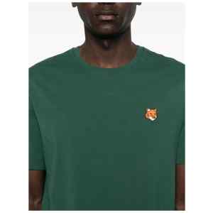 Maison Kitsuné Fox motif round neck short sleeves