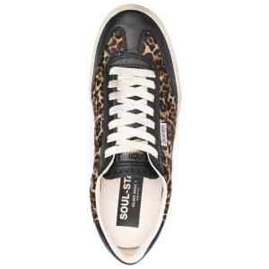 Golden Goose Soul Star in leopard-print pony skin Sneakers