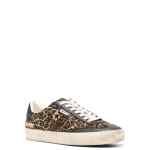 Golden Goose Soul Star in leopard-print pony skin Sneakers