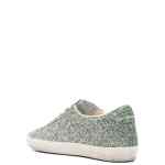 Golden Goose Super-Star Women's silver glitter
