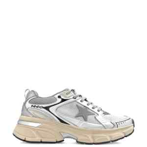 Golden Goose Lightstar Men's in grey mesh Sneakers