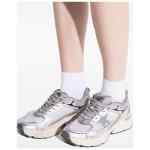 Golden Goose Lightstar Men's in grey mesh Sneakers