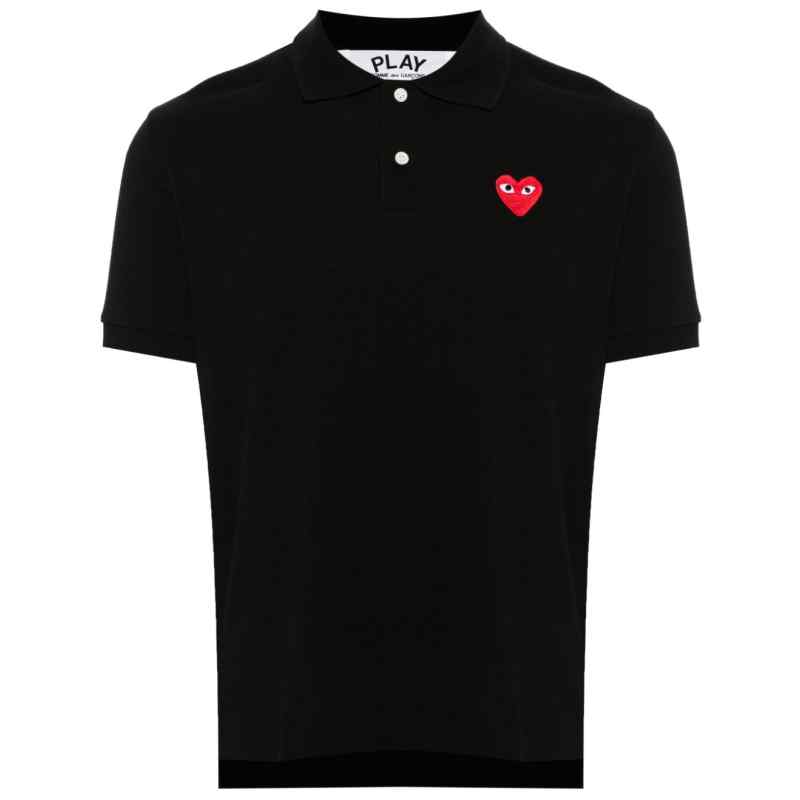 190168633-ss26-commedesgaronsplaypre-axt006d1 Comme Des Garcons Comme Des Garçons Cotton polo shirt