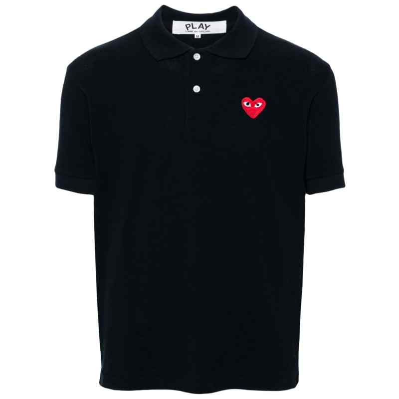 190168639-ss26-commedesgaronsplaypre-axt006d2 Comme Des Garcons Comme Des Garçons Cotton polo shirt