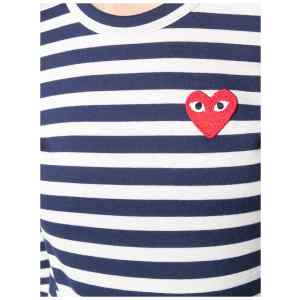 Comme Des Garcons Comme Des GarÃ§ons Striped cotton t-shirt