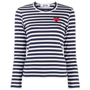 Comme Des Garcons Comme Des GarÃ§ons Striped cotton t-shirt