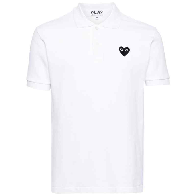 190168710-ss26-commedesgaronsplaypre-axt0662 Comme Des Garcons Comme Des Garçons Cotton polo shirt