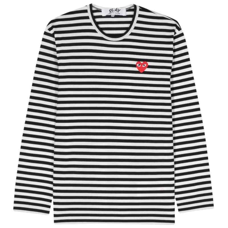 Comme Des Garcons Comme Des GarÃ§ons Striped cotton t-shirt