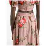 Dolce & Gabbana Roses bouquet long skirt