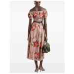 Dolce & Gabbana Roses bouquet long skirt