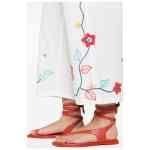 Forte Forte Embroidered cotton trousers