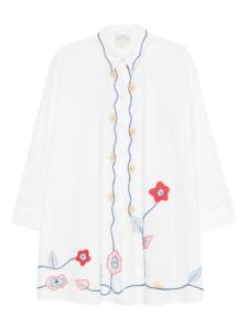 Forte Forte Embroidered cotton shirt