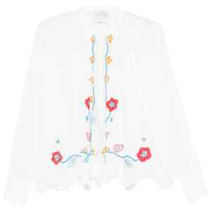 Forte Forte Embroidered cotton shirt