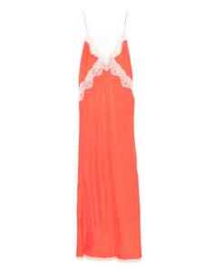 Forte Forte V-neck thin straps Long slip dress