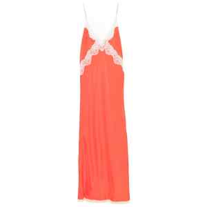 Forte Forte V-neck thin straps Long slip dress