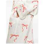 Forte Forte Printed drawstring trousers