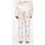 Forte Forte Printed drawstring trousers