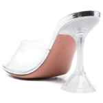 Amina Muaddi Lupita Glass Slipper 95 Transparent Pvc