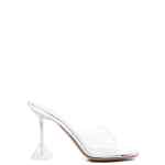 Amina Muaddi Lupita Glass Slipper 95 Transparent Pvc