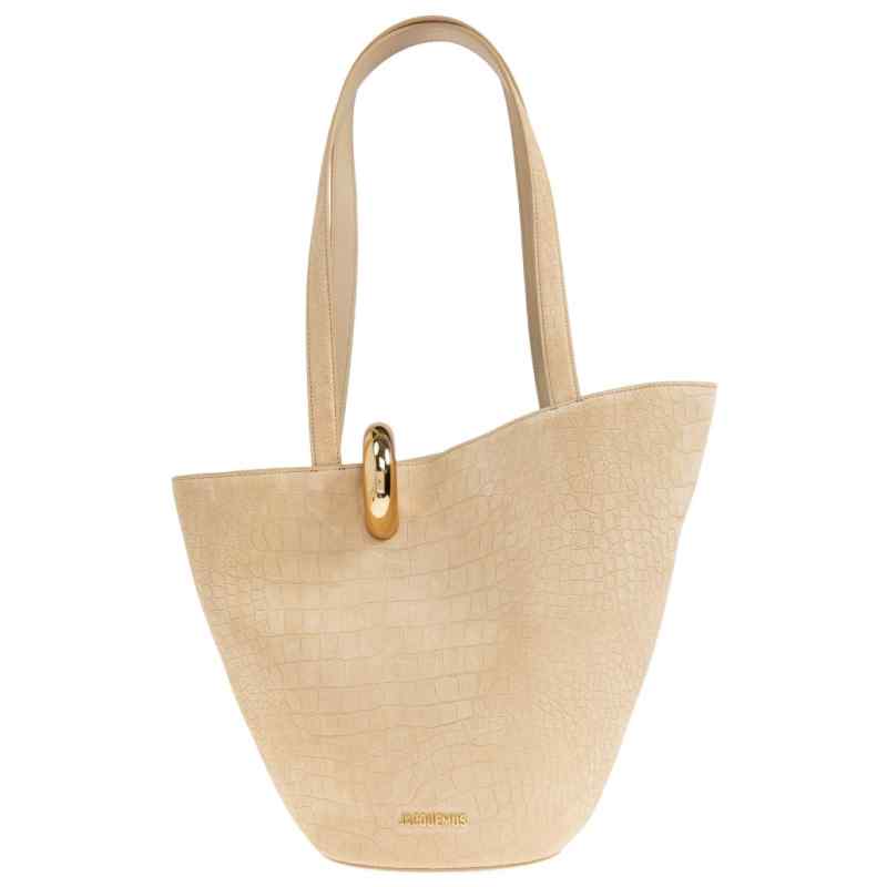 Jacquemus Le Bambola Moyen leather bucket bag