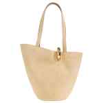 Jacquemus Le Bambola Moyen leather bucket bag