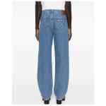 Marine Serre Straight leg denim jeans