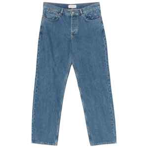 Marine Serre Straight leg denim jeans
