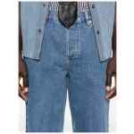 Marine Serre Straight leg denim jeans