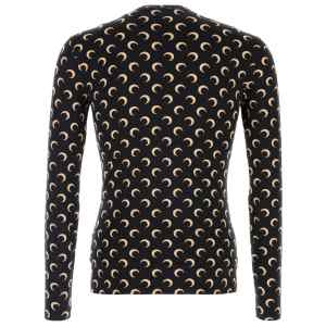 Marine Serre Moon crewneck top