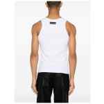 Marine Serre Moon cotton tank top