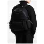 EMPORIO ARMANI EXCLUSIVE Emporio Armani Round Nylon Backpack With Monogram Lettering