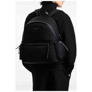 EMPORIO ARMANI EXCLUSIVE Emporio Armani Round Nylon Backpack With Monogram Lettering