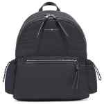 EMPORIO ARMANI EXCLUSIVE Emporio Armani Round Nylon Backpack With Monogram Lettering