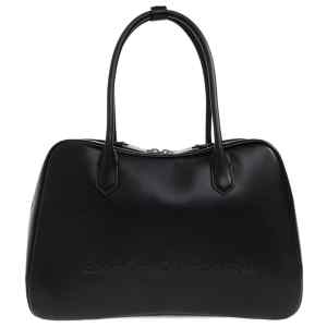Emporio Armani Eagle Club Capsule Collection Soft Leather Shoulder Bag